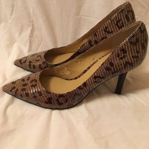 Nine West Leopard Heels